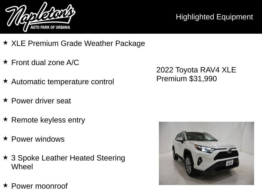 used 2022 Toyota RAV4 car, priced at $31,990