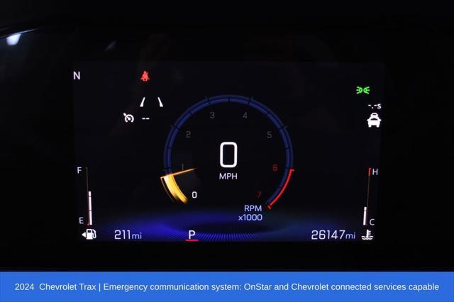 used 2024 Chevrolet Trax car, priced at $22,999