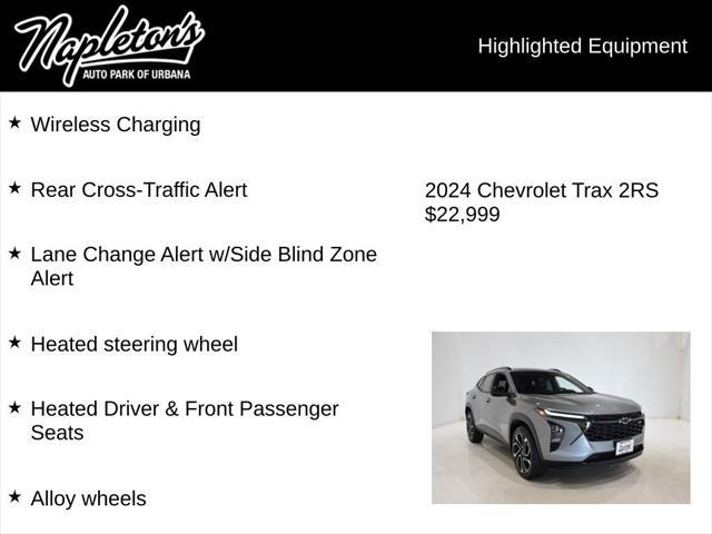 used 2024 Chevrolet Trax car, priced at $22,999