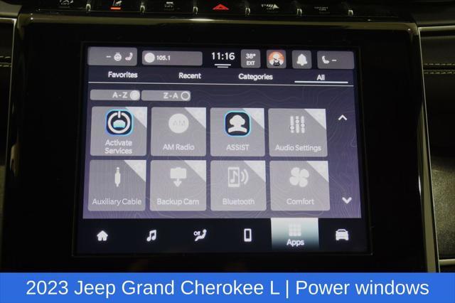 used 2023 Jeep Grand Cherokee L car, priced at $34,944