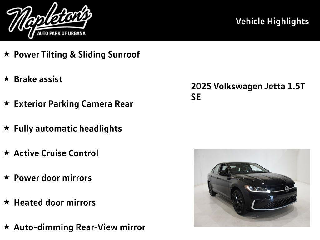new 2025 Volkswagen Jetta car, priced at $27,780