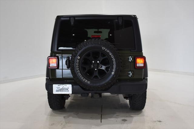 used 2022 Jeep Wrangler car, priced at $28,700