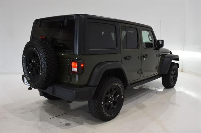 used 2022 Jeep Wrangler car, priced at $28,700