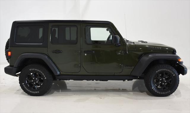 used 2022 Jeep Wrangler car, priced at $28,700