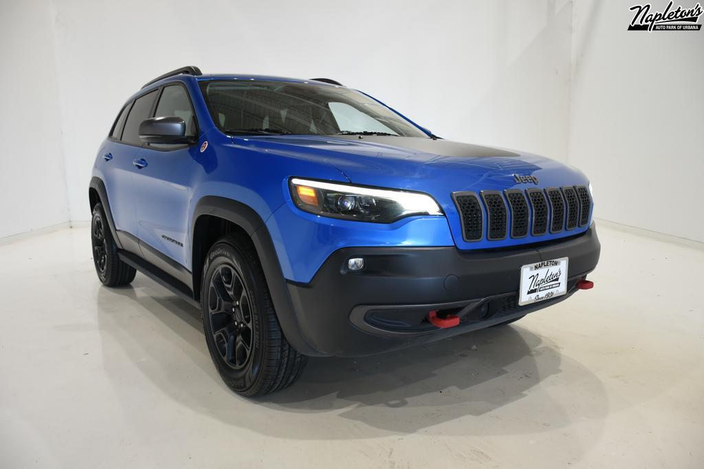 used 2021 Jeep Cherokee car, priced at $23,709