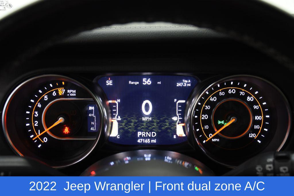 used 2022 Jeep Wrangler Unlimited car, priced at $30,225