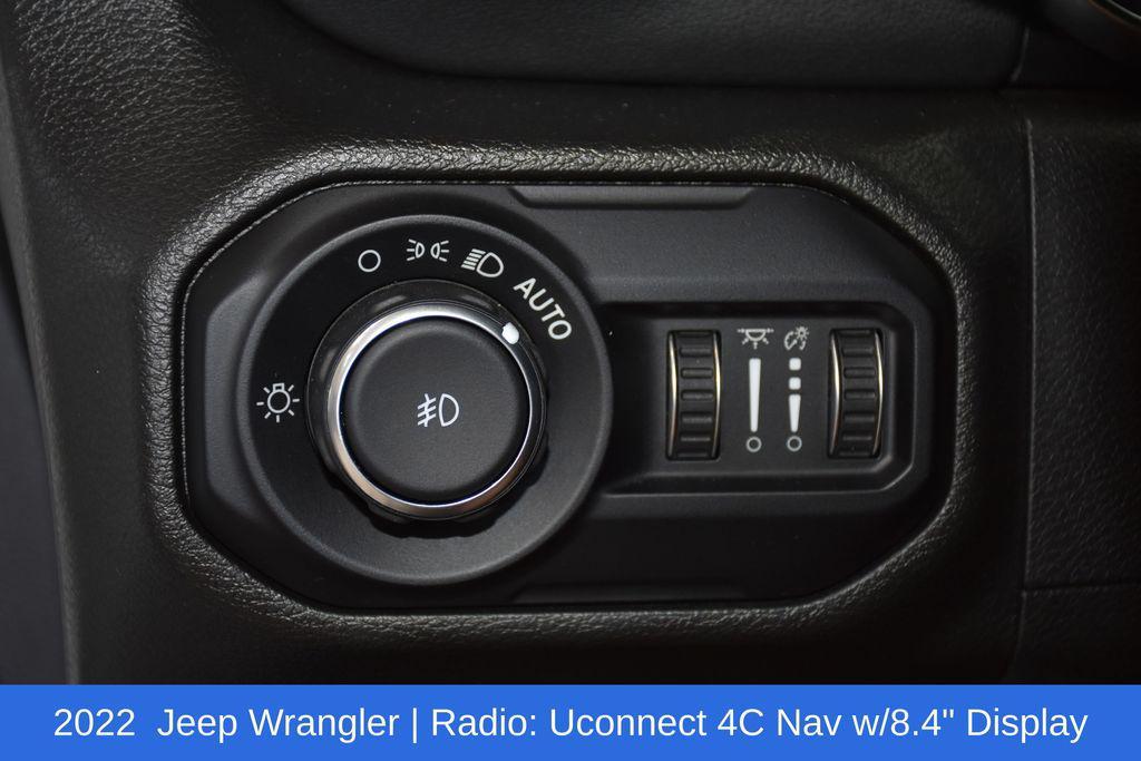 used 2022 Jeep Wrangler Unlimited car, priced at $30,225
