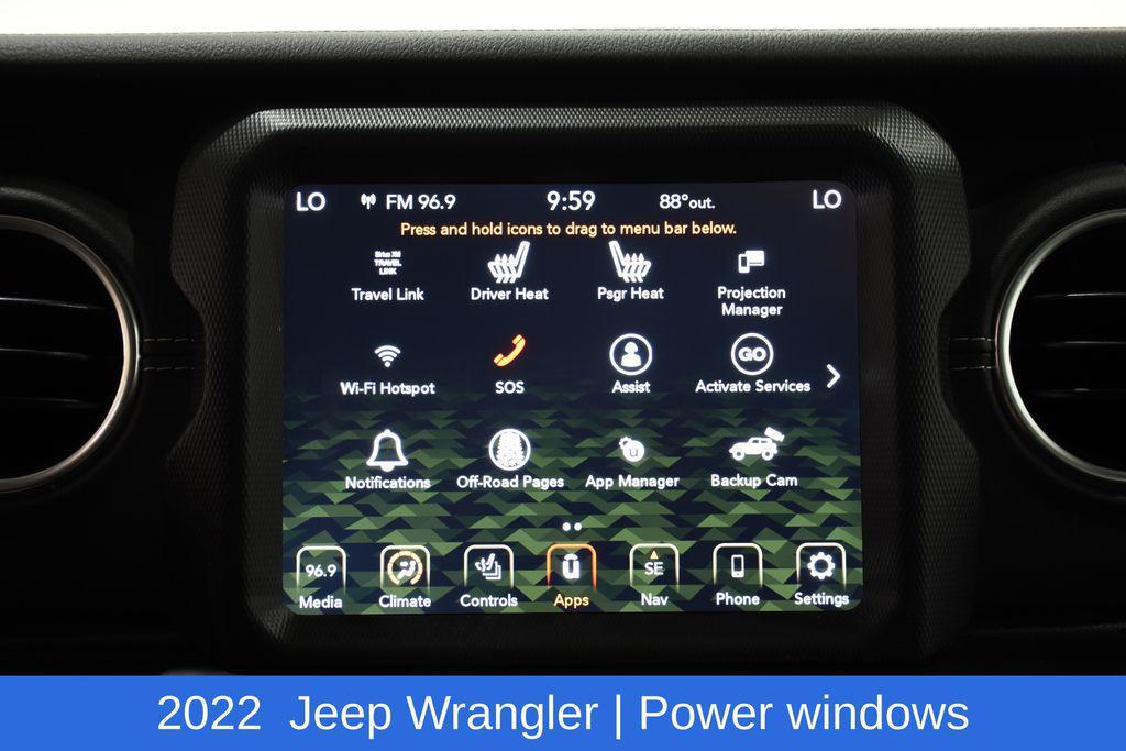 used 2022 Jeep Wrangler Unlimited car, priced at $30,225