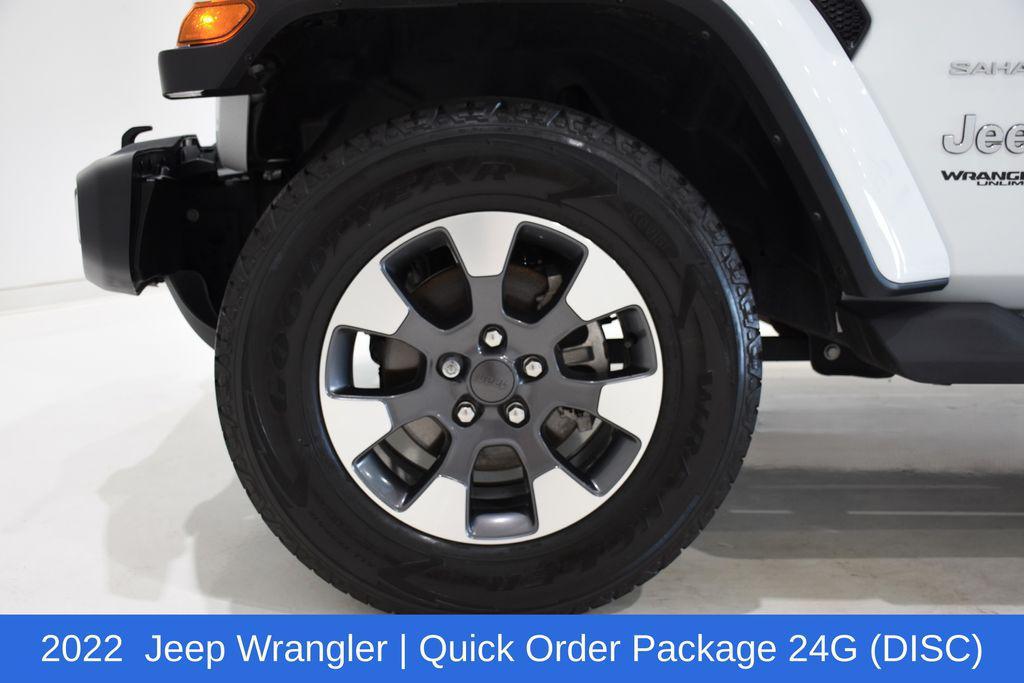 used 2022 Jeep Wrangler Unlimited car, priced at $30,225