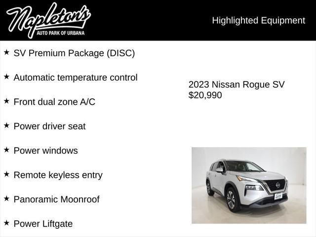 used 2023 Nissan Rogue car, priced at $20,990