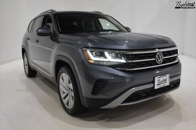 used 2021 Volkswagen Atlas car, priced at $29,000