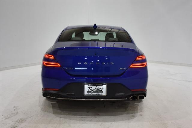 used 2023 Genesis G70 car, priced at $28,500