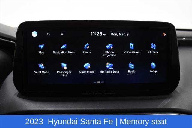 used 2023 Hyundai Santa Fe car, priced at $26,986