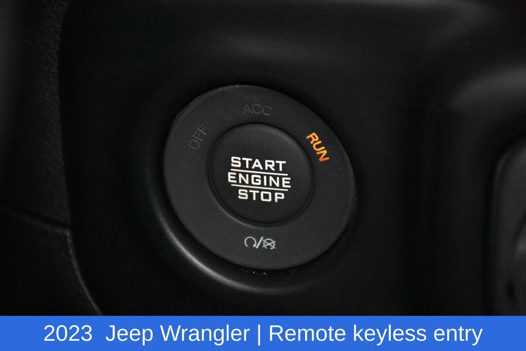 used 2023 Jeep Wrangler car, priced at $38,225