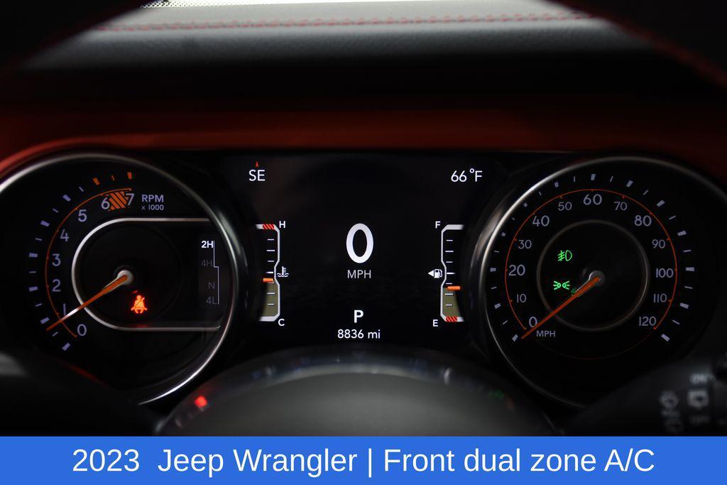 used 2023 Jeep Wrangler car, priced at $38,225
