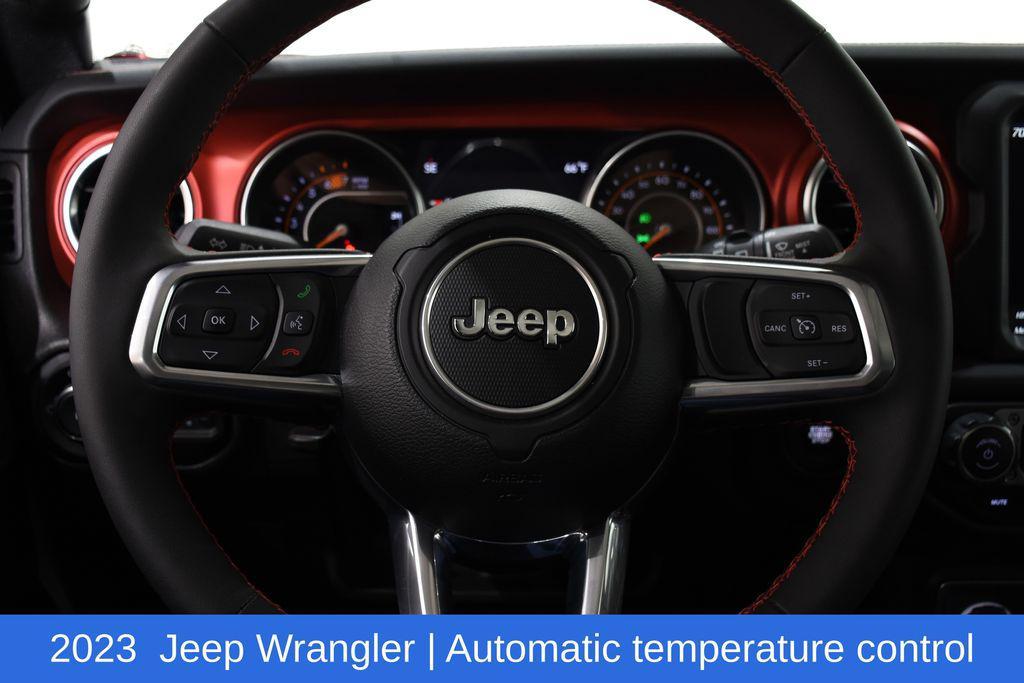 used 2023 Jeep Wrangler car, priced at $38,225