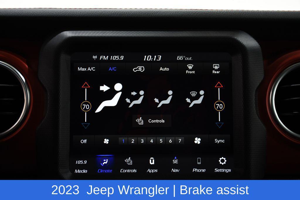 used 2023 Jeep Wrangler car, priced at $38,225