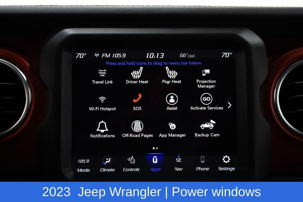 used 2023 Jeep Wrangler car, priced at $38,225