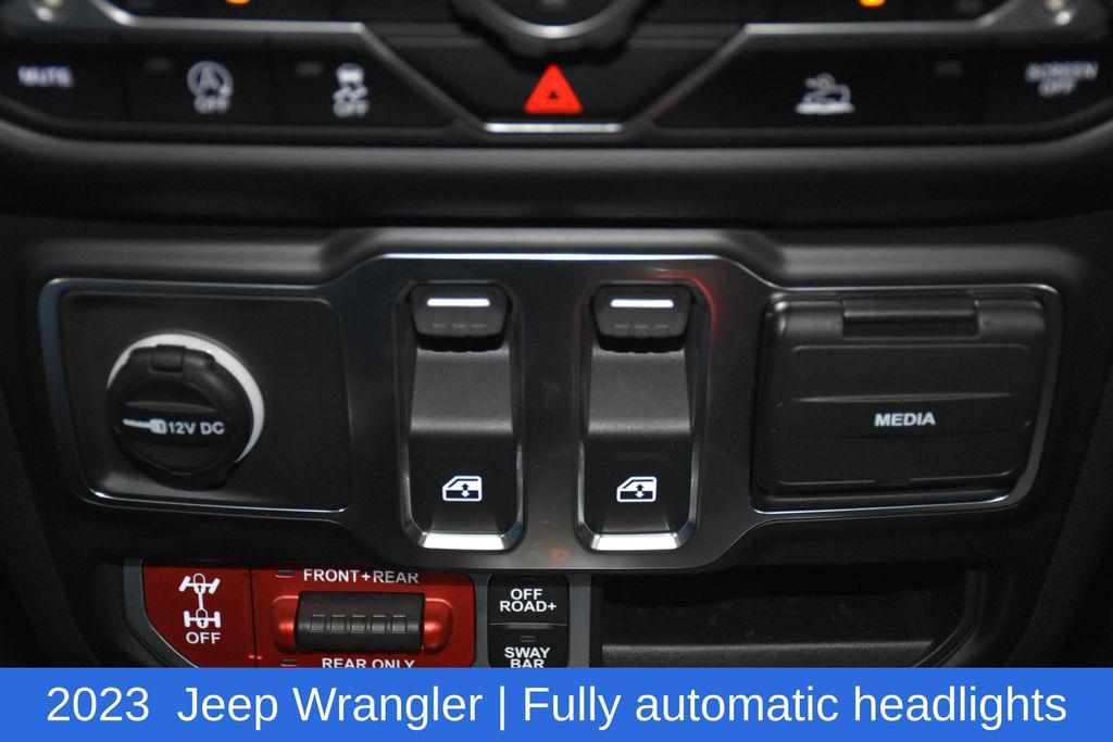 used 2023 Jeep Wrangler car, priced at $38,225