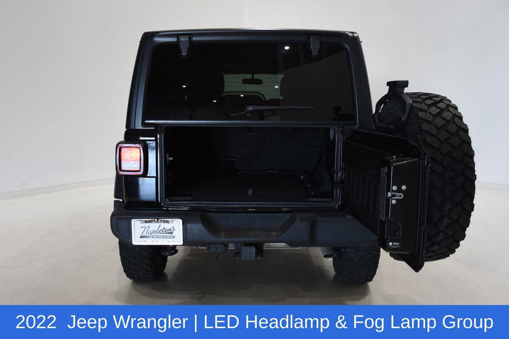used 2022 Jeep Wrangler car, priced at $29,500