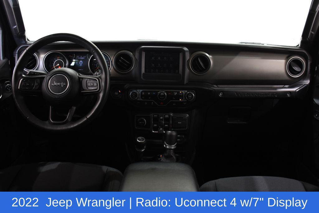 used 2022 Jeep Wrangler car, priced at $29,500