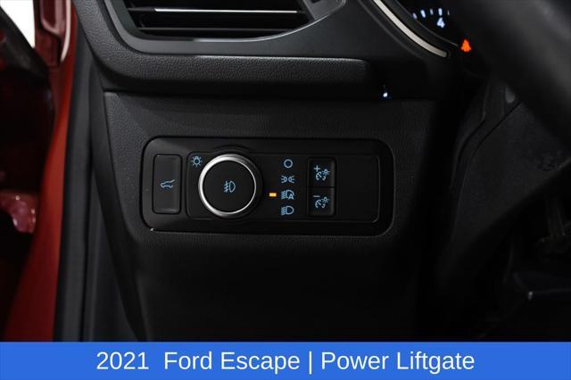 used 2021 Ford Escape car, priced at $15,250