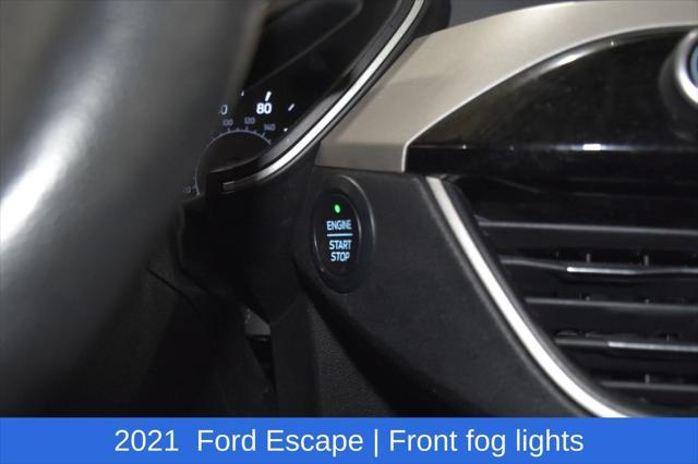 used 2021 Ford Escape car, priced at $15,250