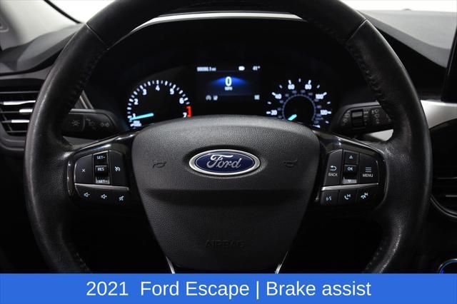 used 2021 Ford Escape car, priced at $15,250