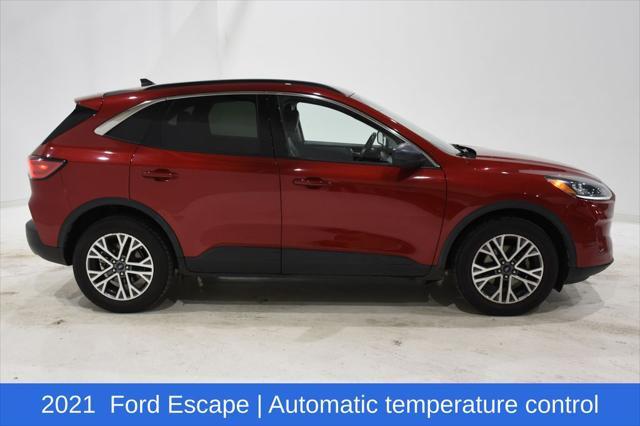 used 2021 Ford Escape car, priced at $15,250