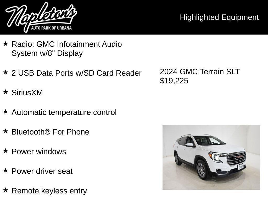 used 2024 GMC Terrain car, priced at $19,225