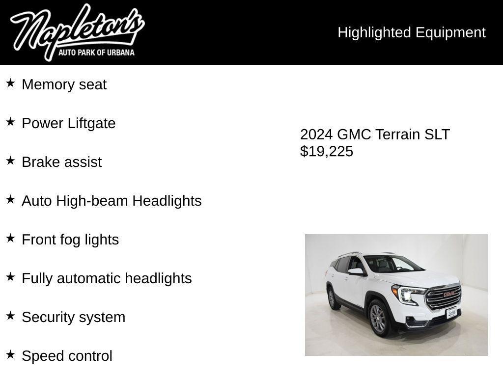 used 2024 GMC Terrain car, priced at $19,225