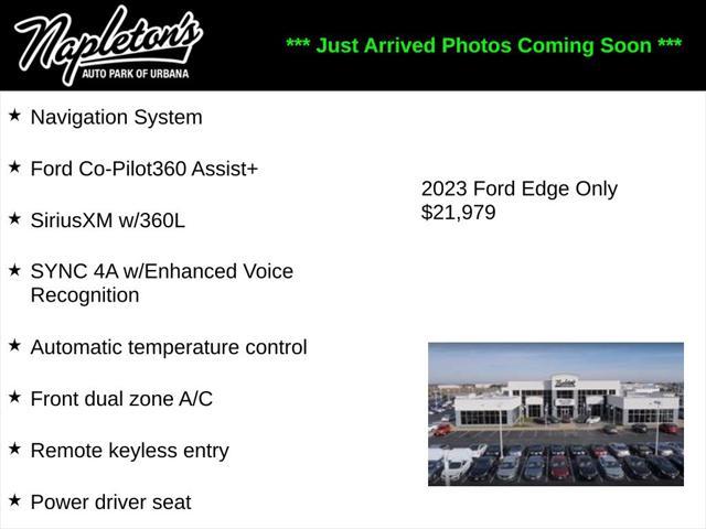 used 2023 Ford Edge car, priced at $21,979
