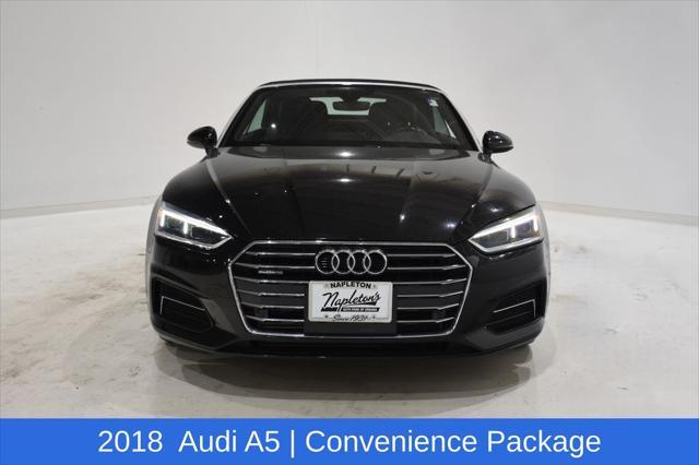 used 2018 Audi A5 car, priced at $23,500