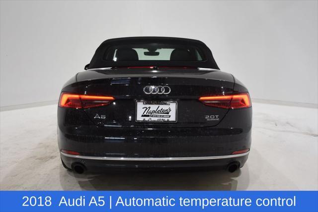 used 2018 Audi A5 car, priced at $23,500