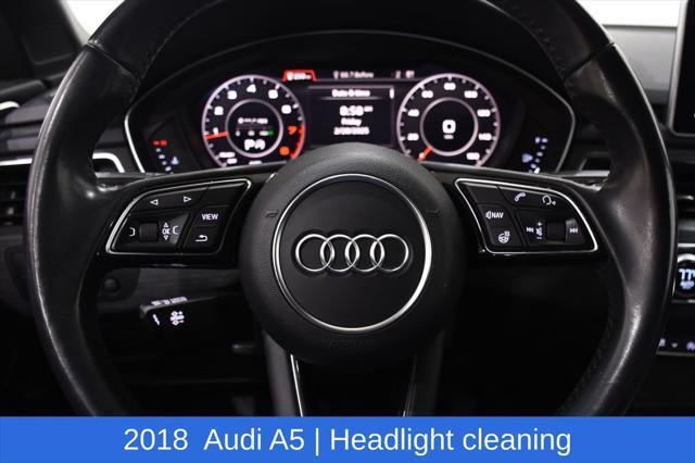 used 2018 Audi A5 car, priced at $23,500