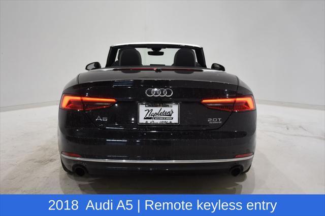 used 2018 Audi A5 car, priced at $23,500