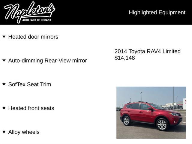 used 2014 Toyota RAV4 car, priced at $14,148