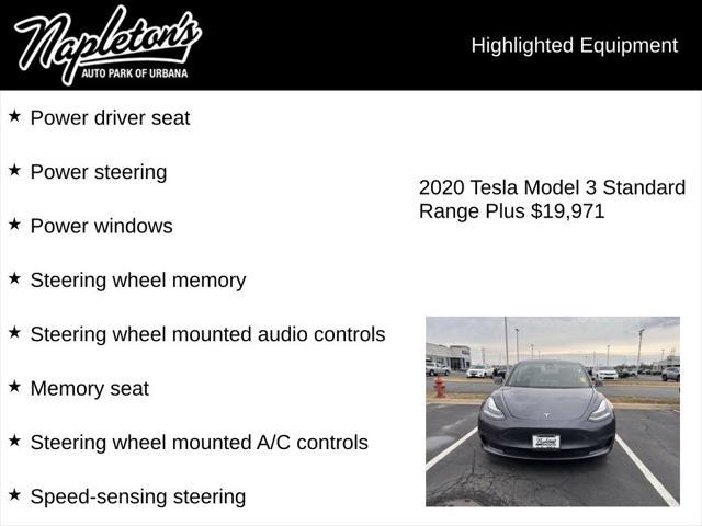 used 2020 Tesla Model 3 car, priced at $19,971