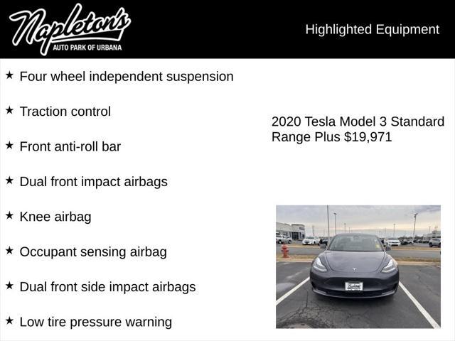 used 2020 Tesla Model 3 car, priced at $19,971