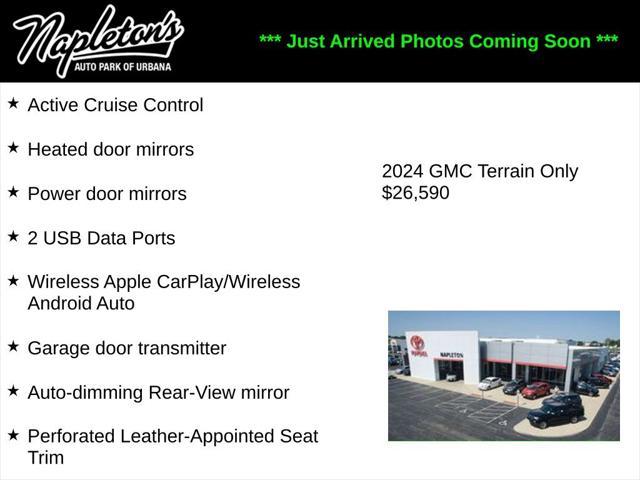 used 2024 GMC Terrain car, priced at $26,590