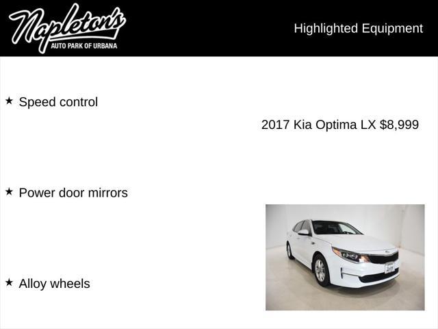 used 2017 Kia Optima car, priced at $8,999