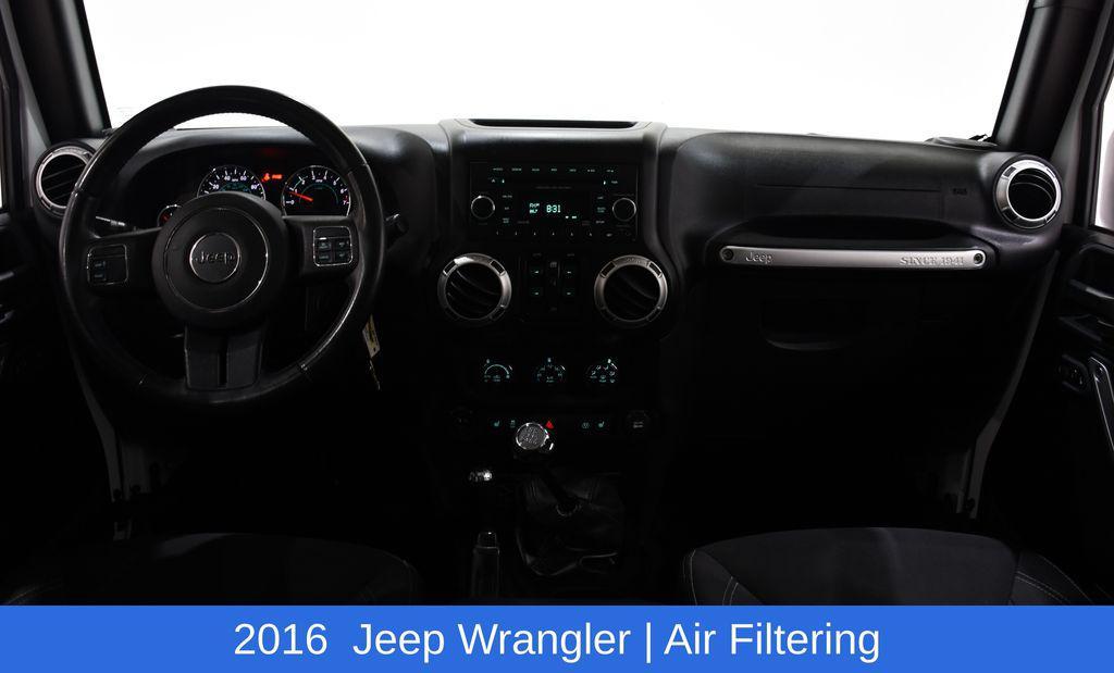 used 2016 Jeep Wrangler Unlimited car, priced at $15,000