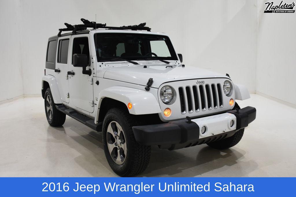 used 2016 Jeep Wrangler Unlimited car, priced at $15,000