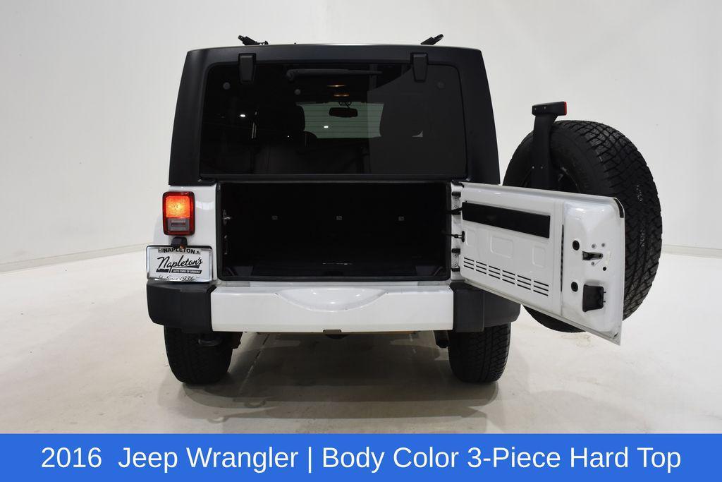 used 2016 Jeep Wrangler Unlimited car, priced at $15,000