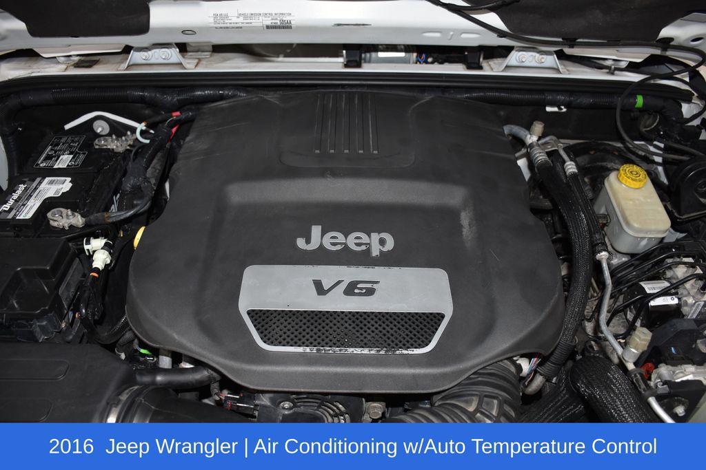 used 2016 Jeep Wrangler Unlimited car, priced at $15,000