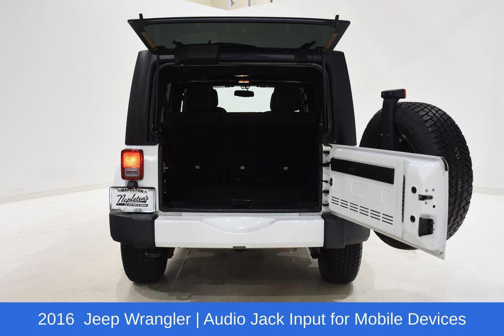 used 2016 Jeep Wrangler Unlimited car, priced at $15,000