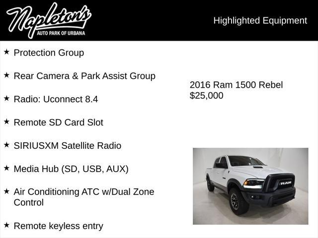 used 2016 Ram 1500 car, priced at $24,750