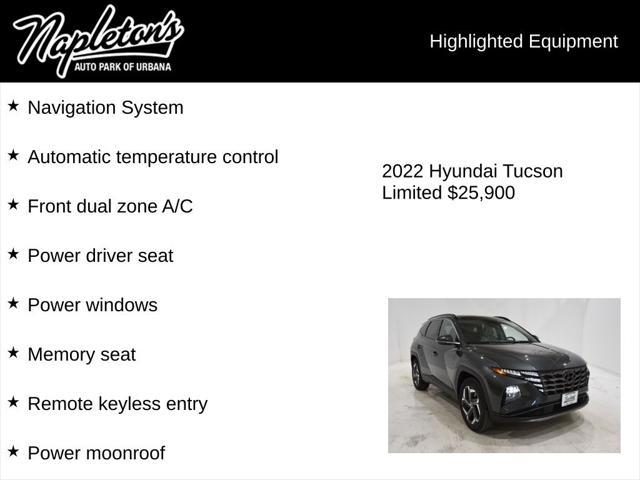 used 2022 Hyundai Tucson car, priced at $25,900