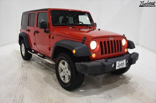 used 2015 Jeep Wrangler Unlimited car, priced at $19,290