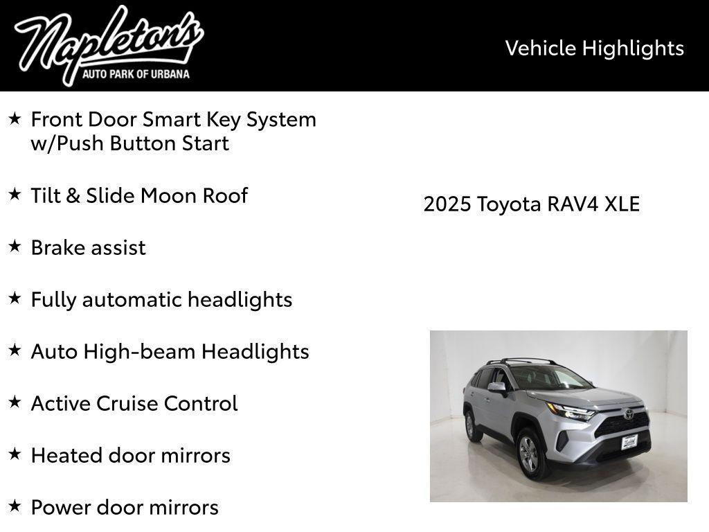 new 2025 Toyota RAV4 car, priced at $35,407